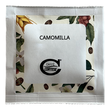15 Cialde Caffè Cortese compostabili ESE 44 mm - Camomilla Caffè Cortese