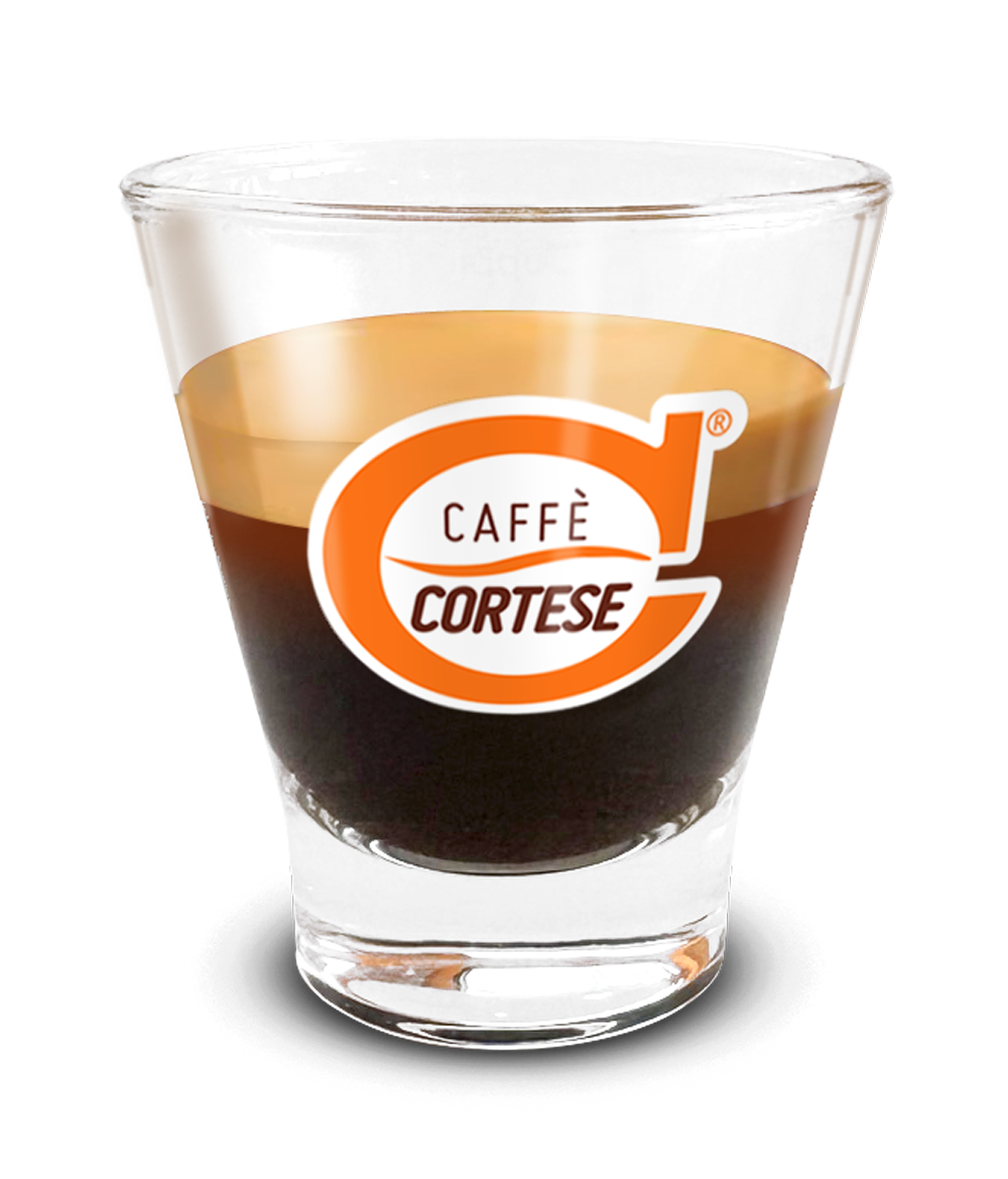 Caffè Cortese tazzine in vetro