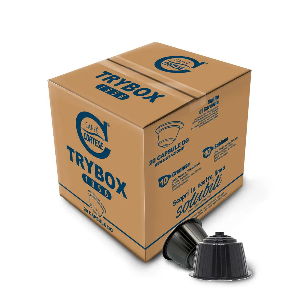 Capsule Caffè Cortese compatibili Dolce Gusto - Trybox Caffè Cortese