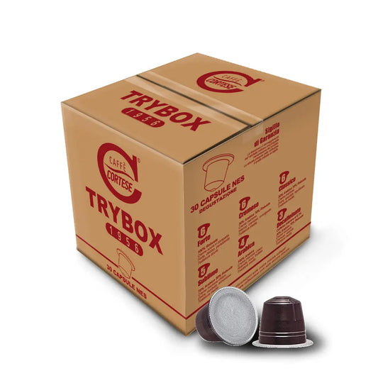 Capsule Caffè Cortese compatibili Nespresso - Trybox Caffè Cortese