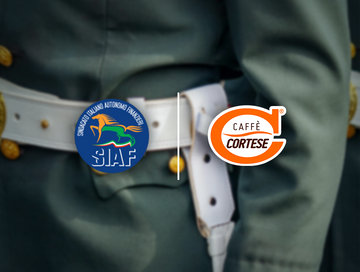 Caffè Cortese e SIAF: il caffè d'eccellenza entra nella famiglia della Guardia di Finanza