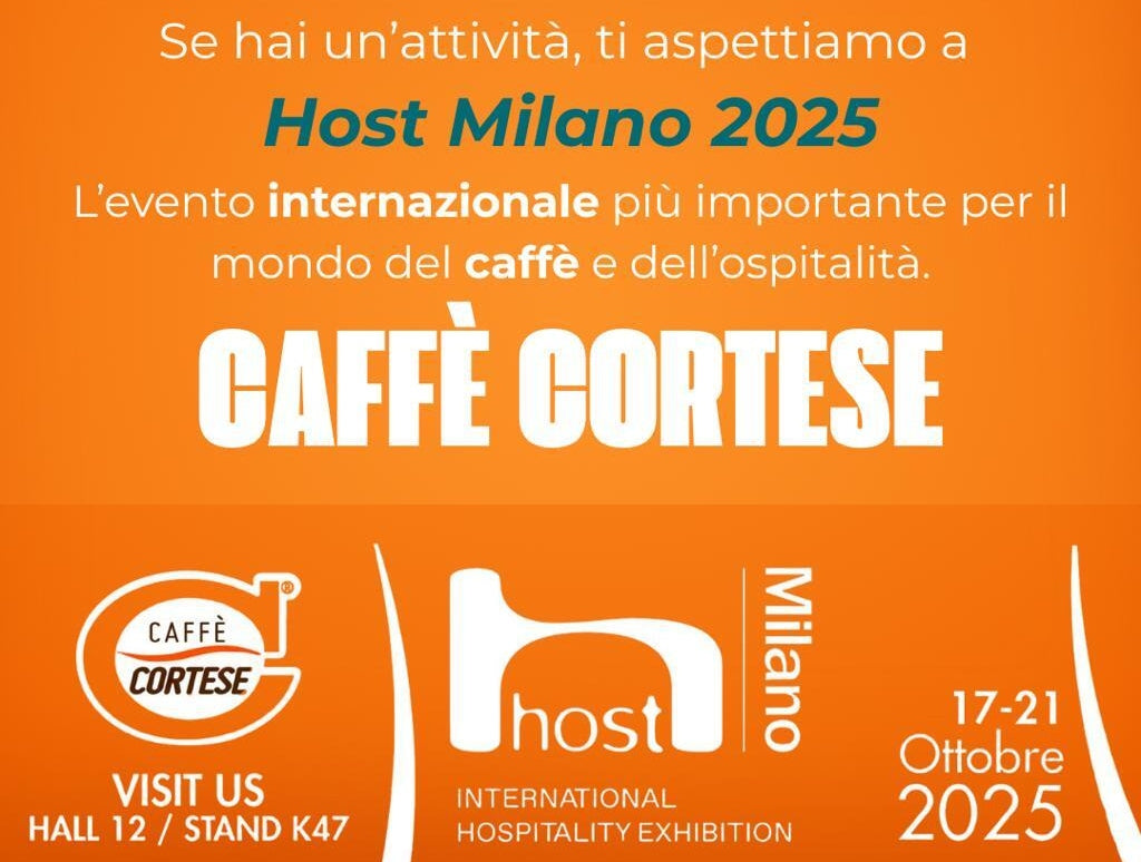 Caffè Cortese a Host Milano 2025: L’Eccellenza del Caffè Napoletano