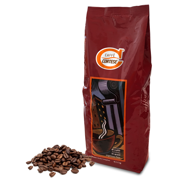 Grani Caffè Cortese miscela di caffè tostato in grani - Espresso Bar 1 kg