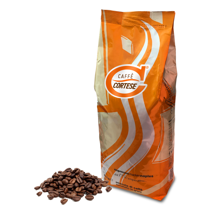 Grani Caffè Cortese miscela di caffè tostato in grani - Espresso Napoletano 1 kg