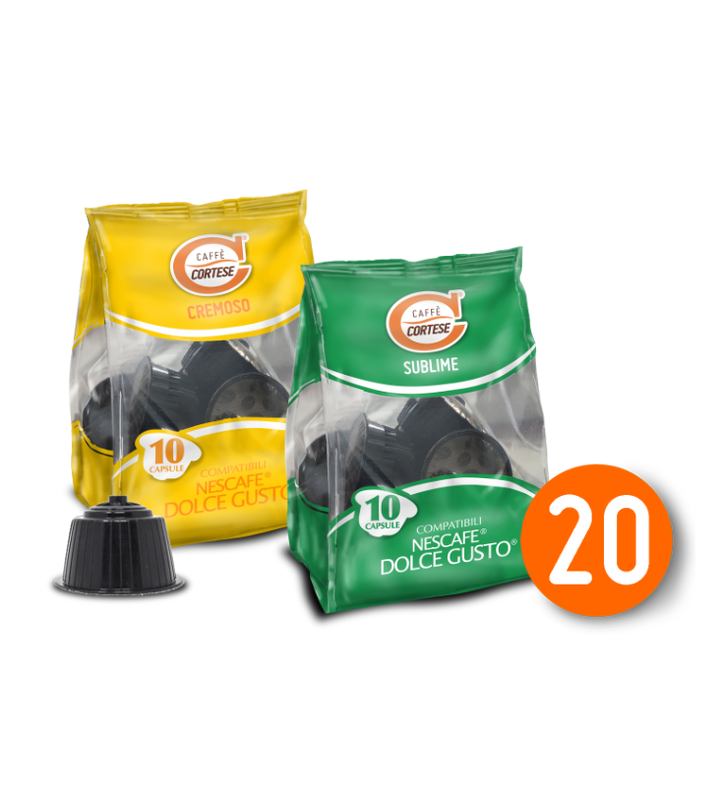 Capsule Caffè Cortese compatibili Dolce Gusto - Trybox