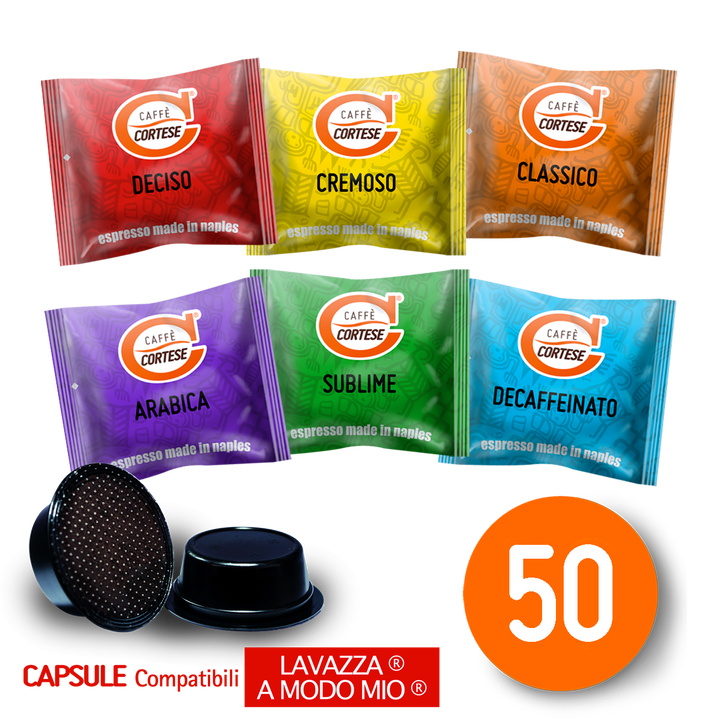 Capsule Caffè Cortese compatibili A Modo Mio - Kit Degustazione