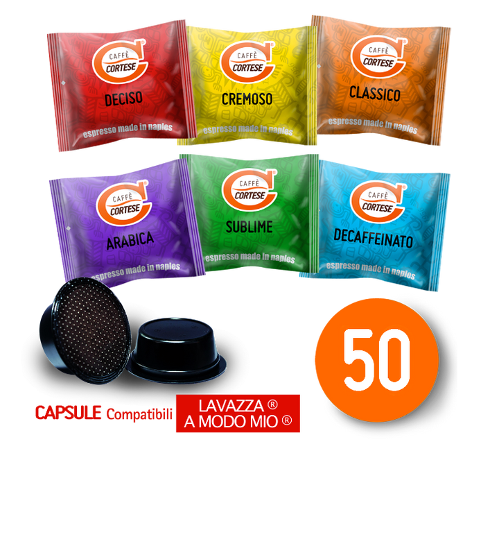Capsule Caffè Cortese compatibili A Modo Mio - Kit Degustazione