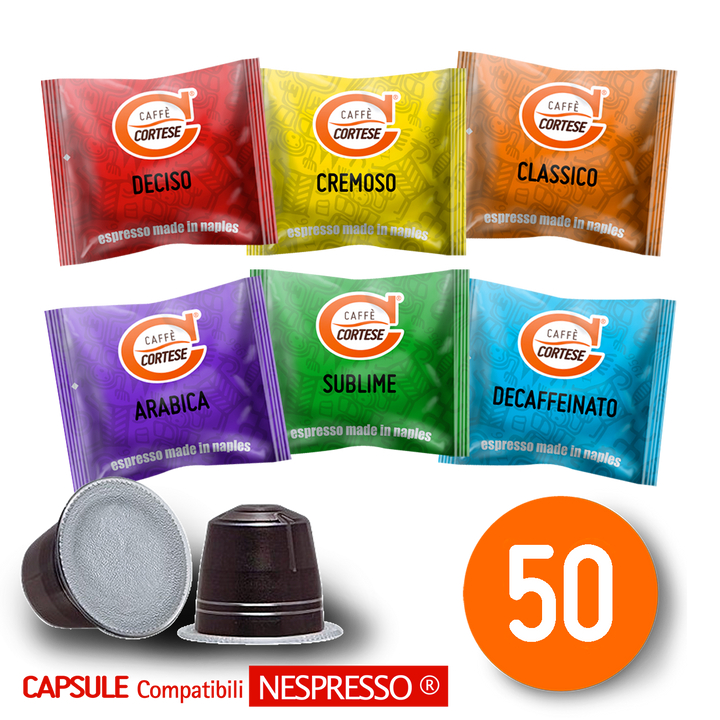 Capsule Caffè Cortese compatibili Nespresso - Kit Degustazione