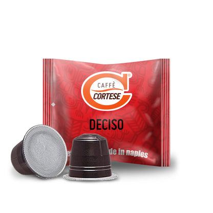 Capsule Caffè Cortese compatibili Nespresso Deciso Caffè Cortese