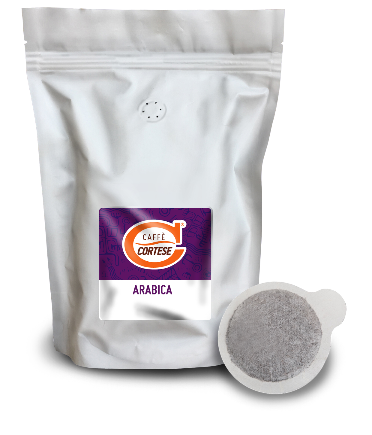 Cialde Caffè Cortese compostabili ESE 44 mm - Doypack Arabica