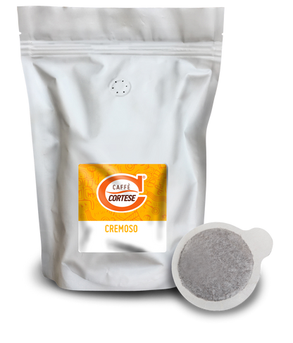 Cialde Caffè Cortese compostabili ESE 44 mm - Doypack Cremoso