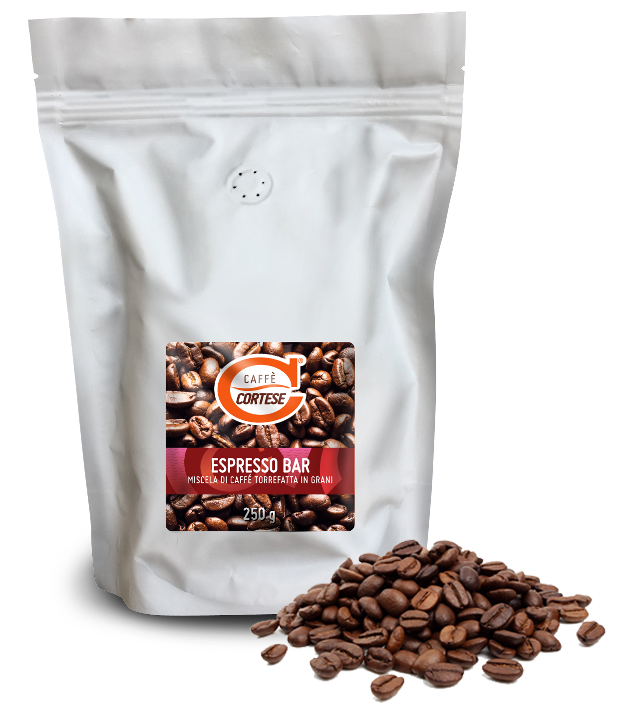 Grani Caffè Cortese miscela di caffè tostato in grani - Espresso Bar 250 g