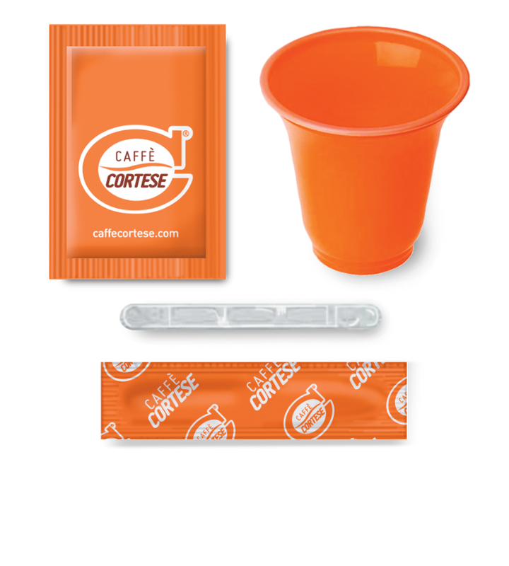 Kit accessori Plastica - Bicchieri Palette e Zucchero