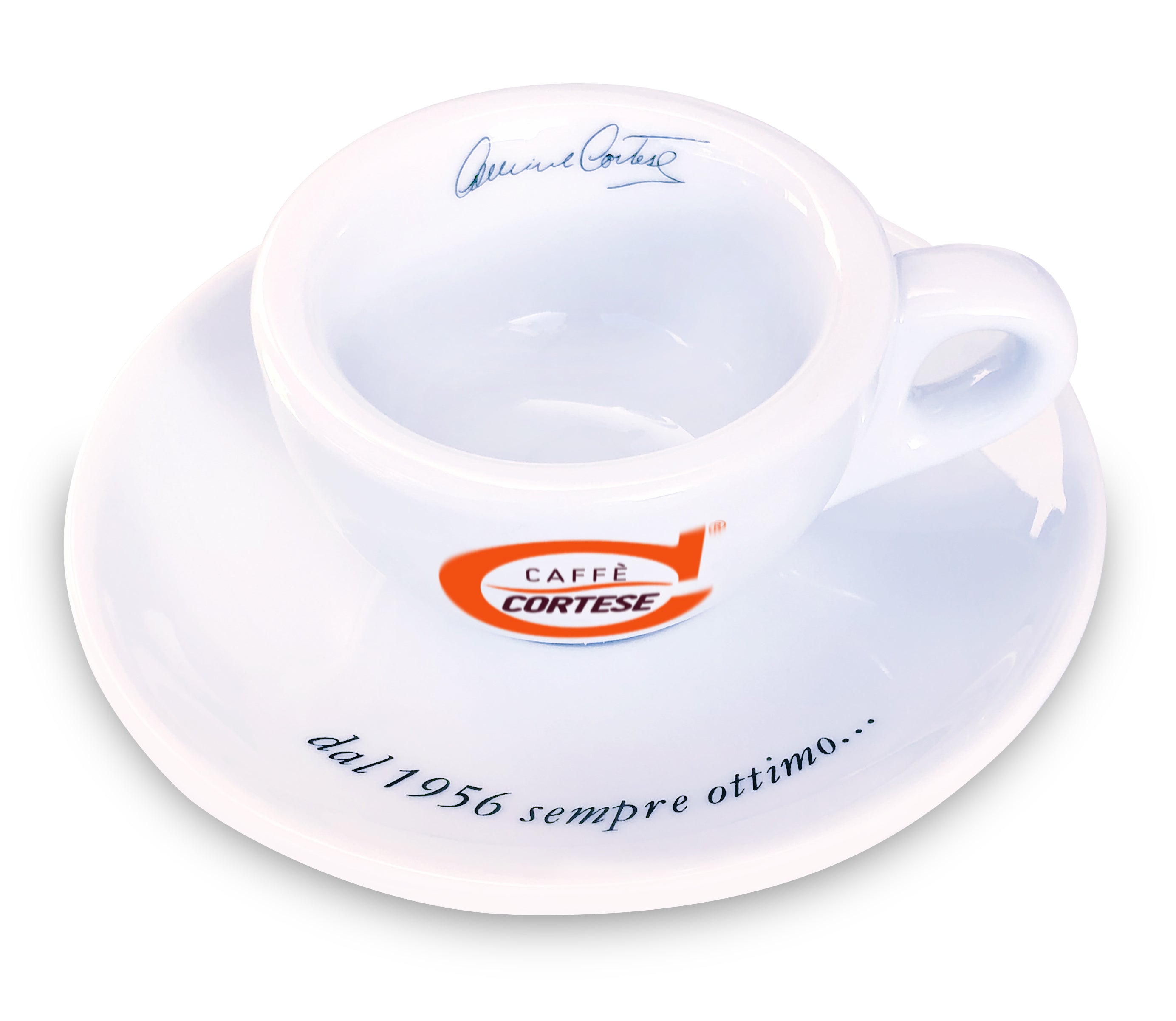 Caffè Cortese tazzine espresso con piattino