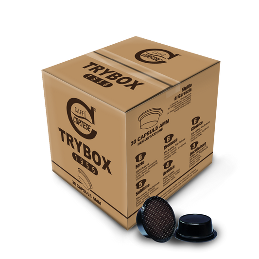 Capsule Caffè Cortese compatibili A Modo Mio - Trybox