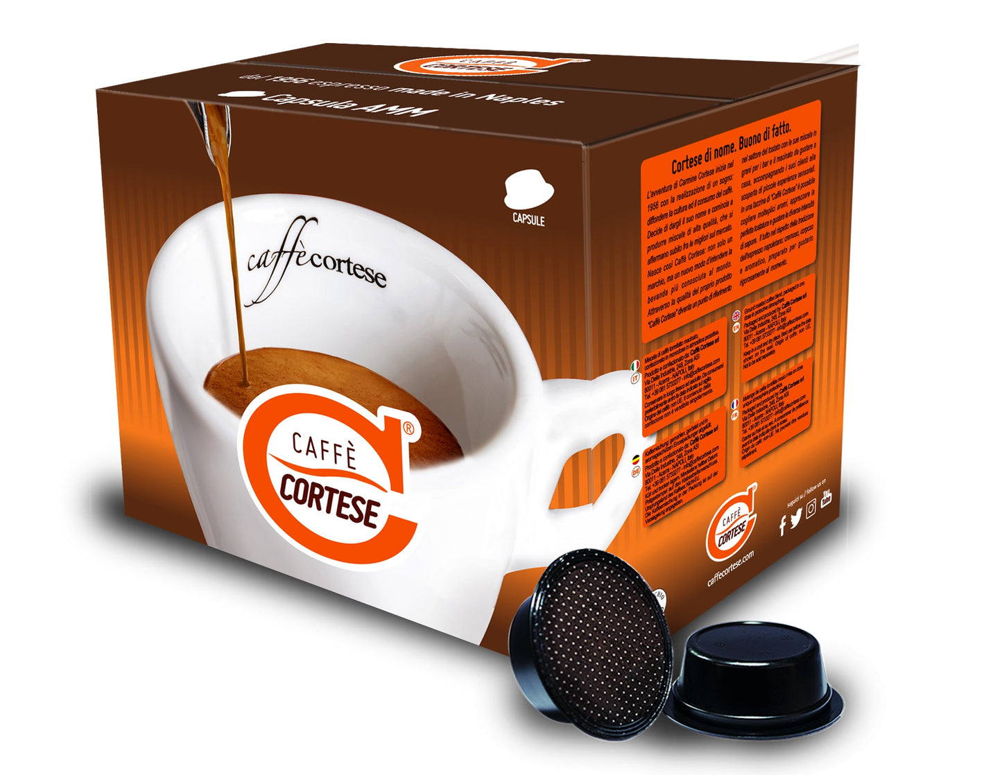 Capsule Caffè Cortese compatibili A Modo Mio Sublime Caffè Cortese