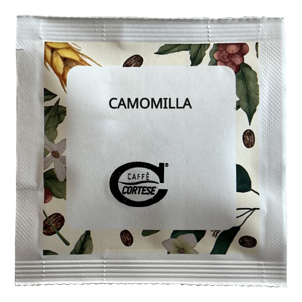 15 Cialde Caffè Cortese compostabili ESE 44 mm - Camomilla Caffè Cortese