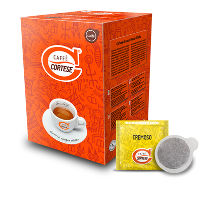 Cialde compostabili Caffè Cortese ESE 44 mm Cremoso