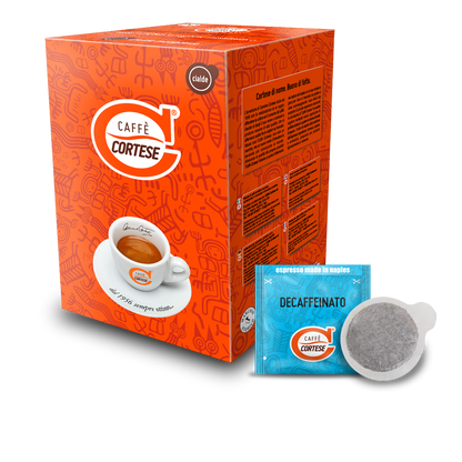 Cialde compostabili Caffè Cortese ESE 44 mm Decaffeinato