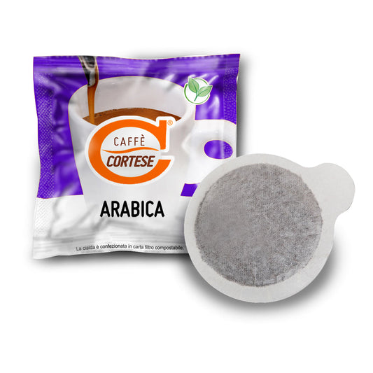 Cialde Caffè Cortese compostabili ESE 44 mm Arabica