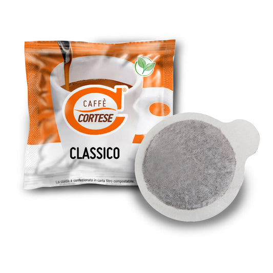 Cialde compostabili Caffè Cortese ESE 44 mm Classico Caffè Cortese