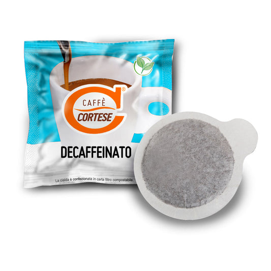 Cialde Caffè Cortese compostabili ESE 44 mm Decaffeinato