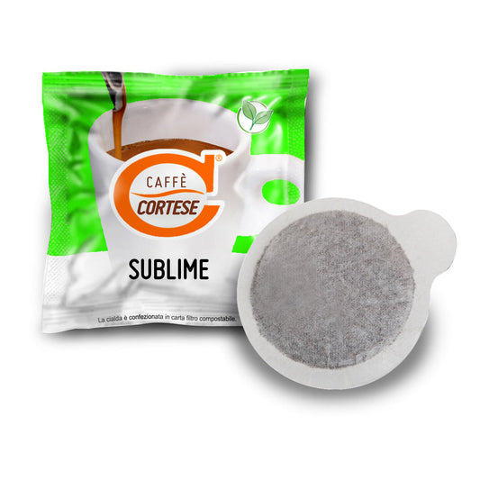 Cialde Caffè Cortese compostabili ESE 44 mm Sublime