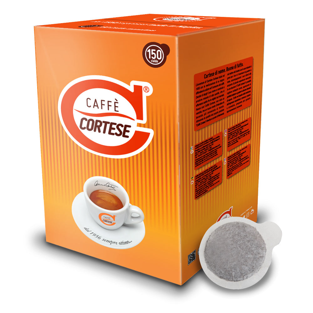 Cialde compostabili Caffè Cortese ESE 44 mm Decaffeinato Caffè Cortese