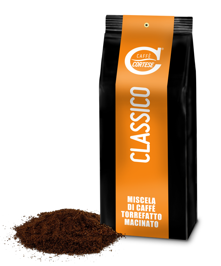 Moka Caffè Cortese miscela di caffè tostato macinato Classico 250 g