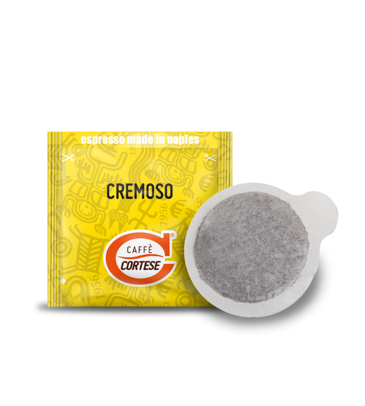 Cialde compostabili Caffè Cortese ESE 44 mm Cremoso
