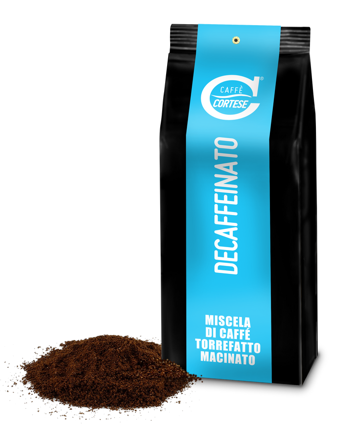 Moka Caffè Cortese miscela di caffè tostato macinato Decaffeinato 250 g