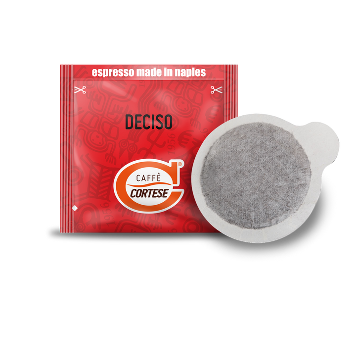 Cialde compostabili Caffè Cortese ESE 44 mm Deciso