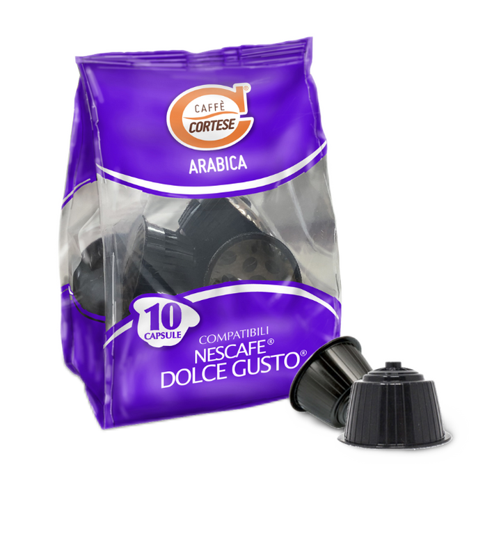 Capsule Caffè Cortese compatibili Dolce Gusto Arabica