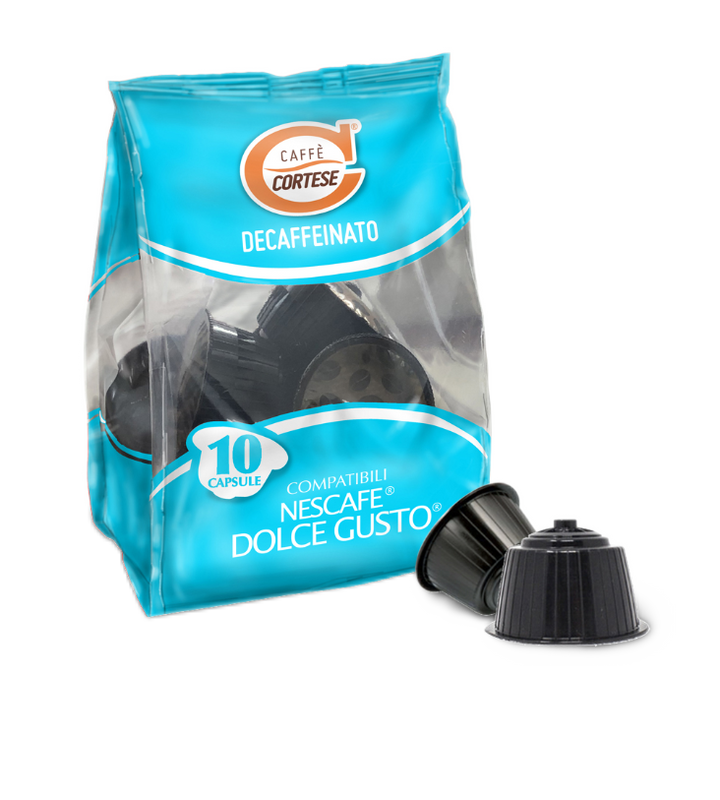 Capsule Caffè Cortese compatibili Dolce Gusto Decaffeinato