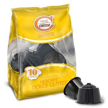 Capsule Caffè Cortese compatibili Dolce Gusto Cremoso Caffè Cortese
