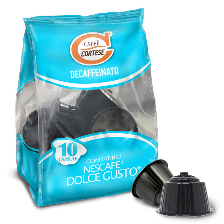 Capsule Caffè Cortese compatibili Dolce Gusto Decaffeinato Caffè Cortese