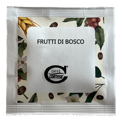 15 Cialde Caffè Cortese compostabili ESE 44 mm - Frutti di Bosco Caffè Cortese