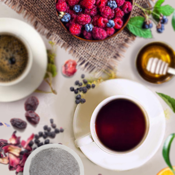 15 Cialde Caffè Cortese compostabili ESE 44 mm - Frutti di Bosco Caffè Cortese