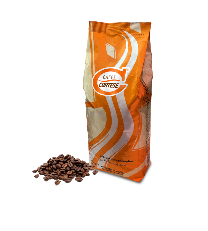 Grani Caffè Cortese miscela di caffè tostato in grani - Espresso Napoletano 1 kg