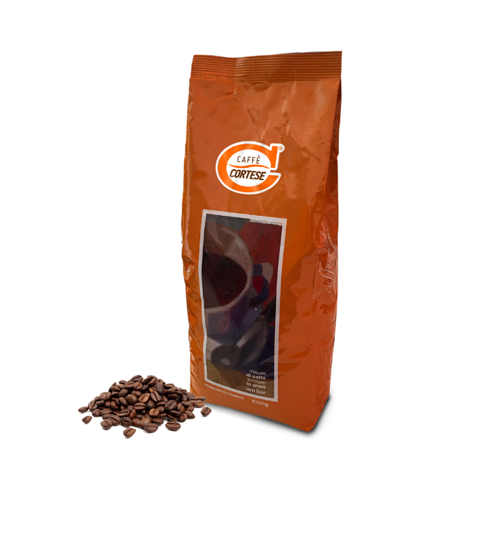 Grani Caffè Cortese miscela di caffè tostato in grani - Oro Bar 1 kg