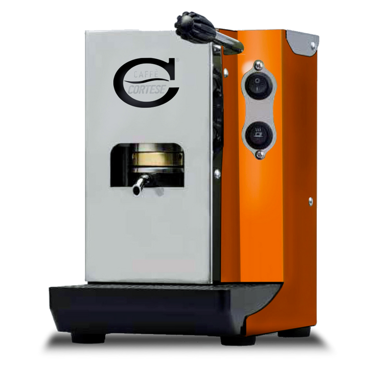 Macchina a cialde Aroma Caffè Cortese + 50 cialde compostabili + 2 tazze e piattini