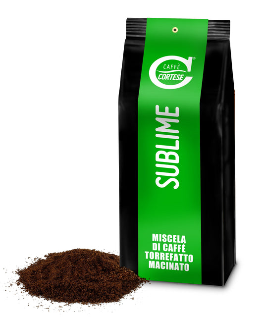 Moka Caffè Cortese miscela di caffè tostato macinato Sublime 250 g Caffè Cortese