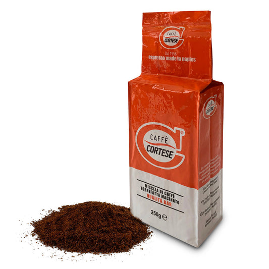 Moka Caffè Cortese miscela di caffè tostato macinato Bar 250 g Caffè Cortese