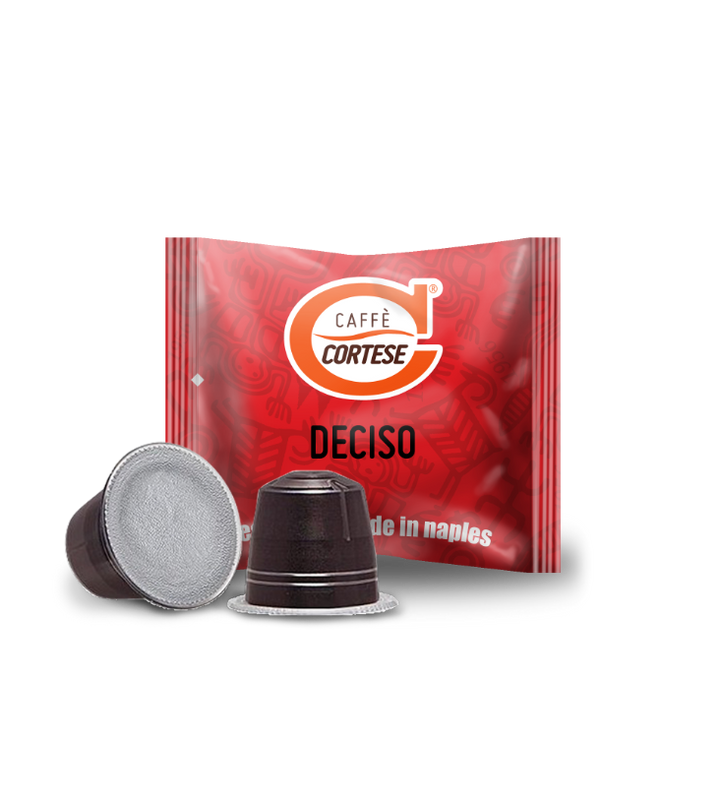 Capsule Caffè Cortese compatibili Nespresso Deciso