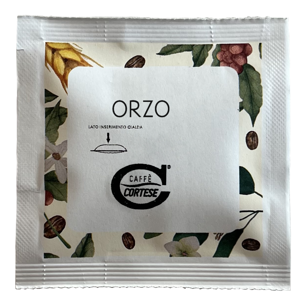 15 Cialde Caffè Cortese compostabili ESE 44 mm - Orzo Caffè Cortese
