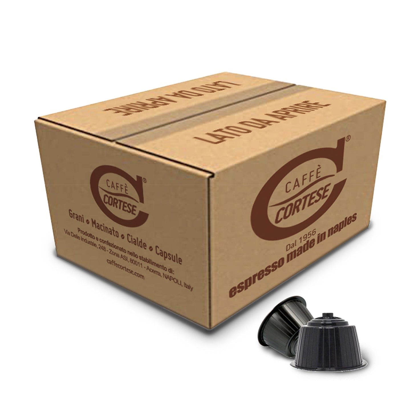 10 Capsule Caffè Cortese compatibili Dolce Gusto - Solubili Bevanda Calda Liquore al Caffè