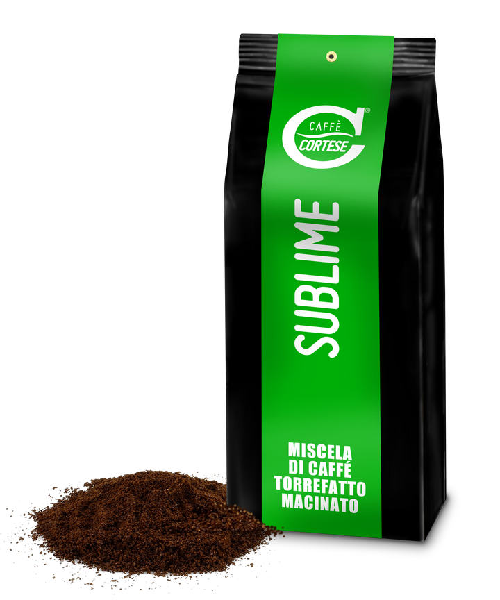 Moka Caffè Cortese miscela di caffè tostato macinato Sublime 250 g