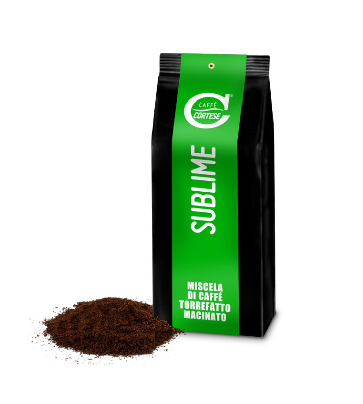 Moka Caffè Cortese miscela di caffè tostato macinato Sublime 250 g