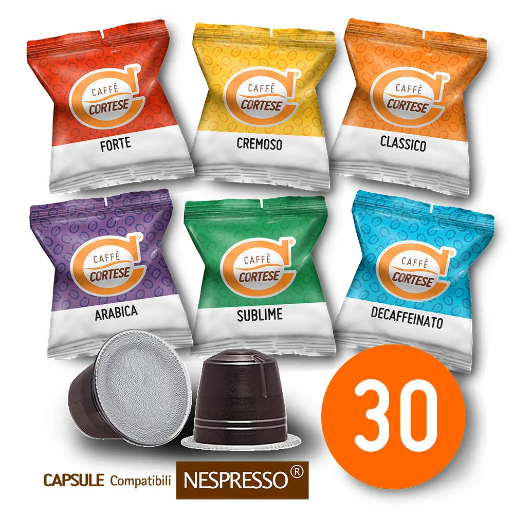 Capsule Caffè Cortese compatibili Nespresso - Trybox Caffè Cortese