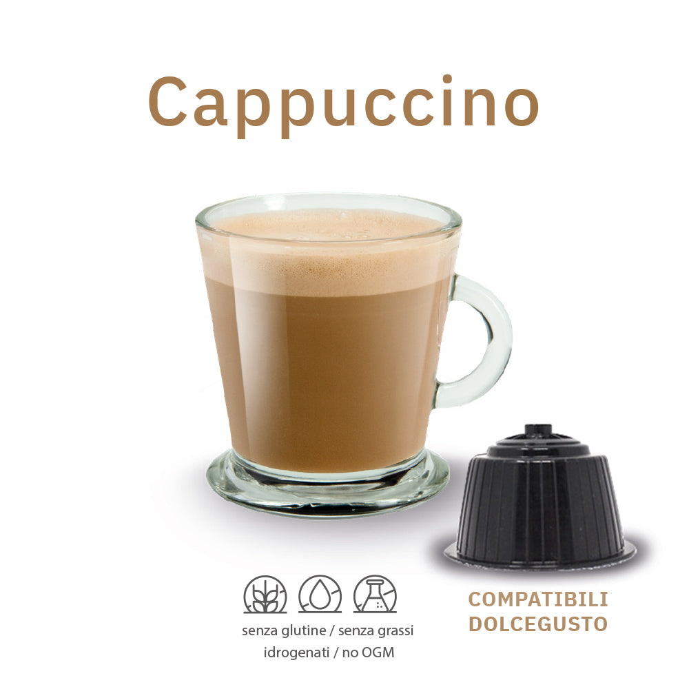 Capsule Caffè Cortese compatibili Dolce Gusto - Solubili - Caffè Cortese